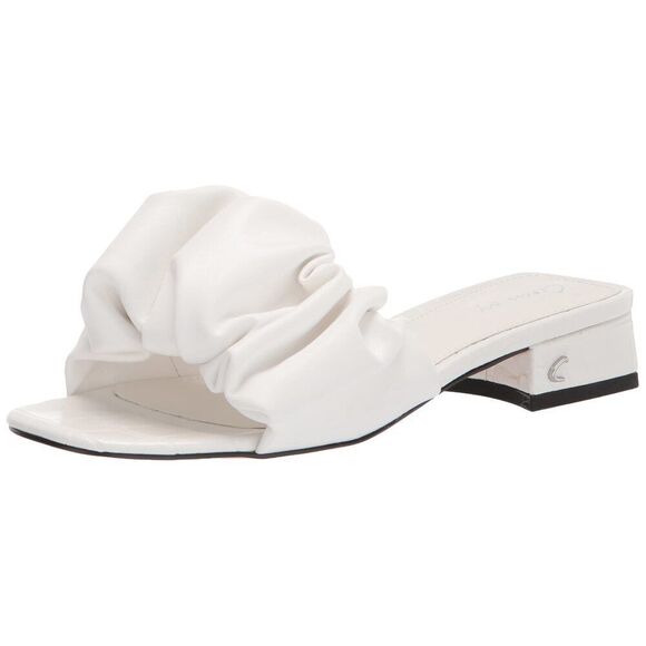 Circus NY by Sam Edelman Women's Janis Slide Sandal White 5.5 M - Picture 1 of 1